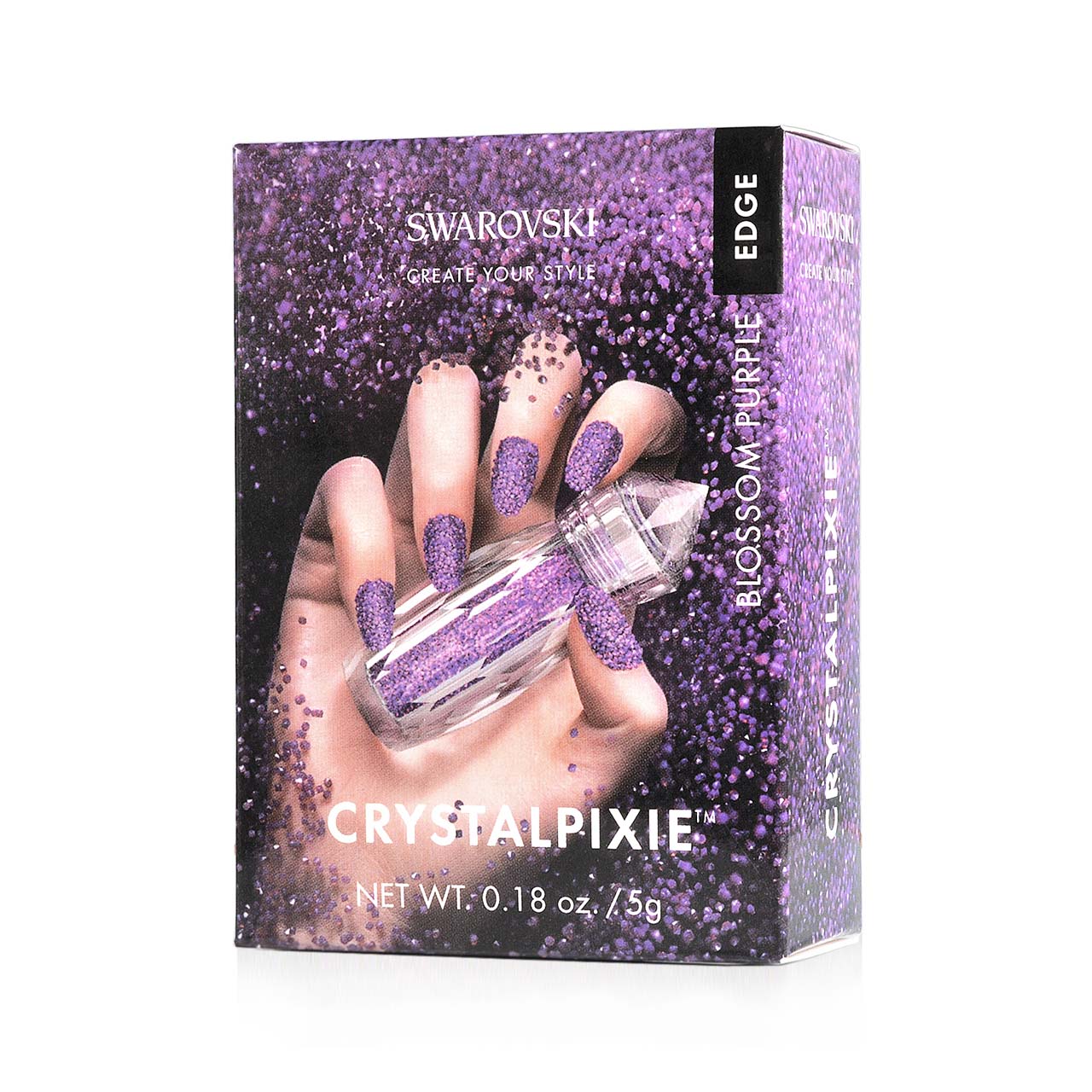 Swarovski Pixie Edge Nail Box - Blossom Purple