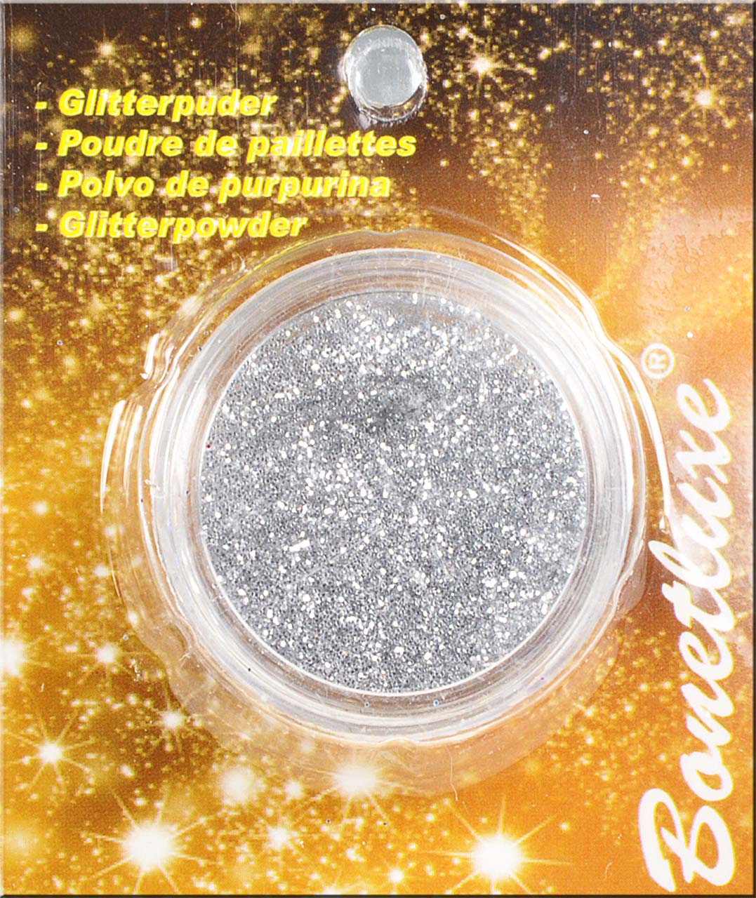 Pot De Paillettes Argenté Creation Station - 250 G, Pour Travaux Manuels, Loisirs Créatifs Et Activités Enfants