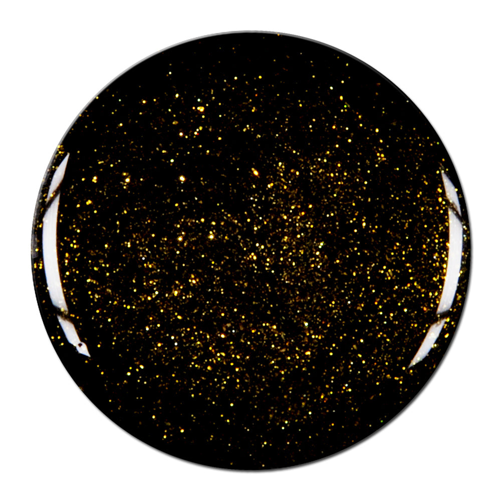 Bonetluxe Gel Pailleté Black-Galaxy Gold