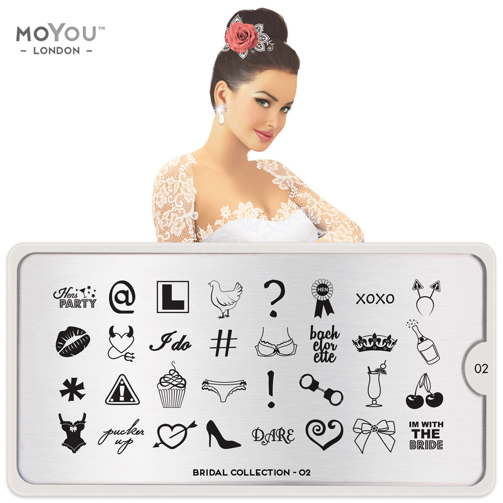 Plaque Stamping Bridal 02 - MoYou London