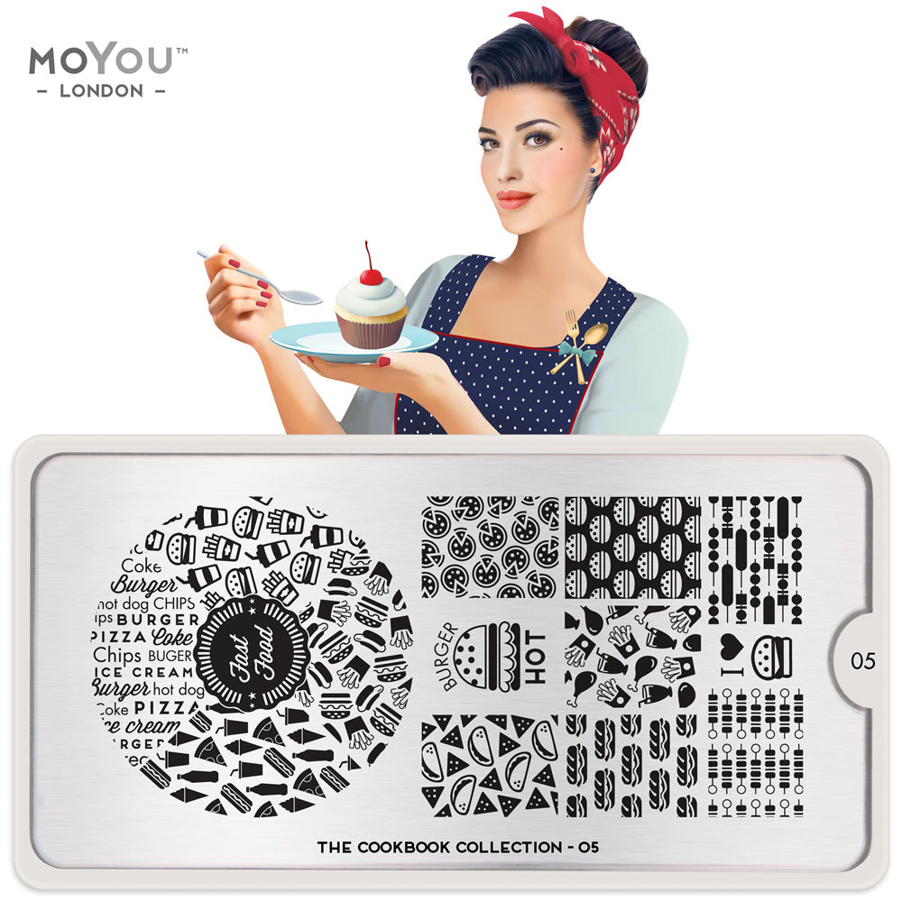 Plaque Stamping Cookbook 05 - MoYou London