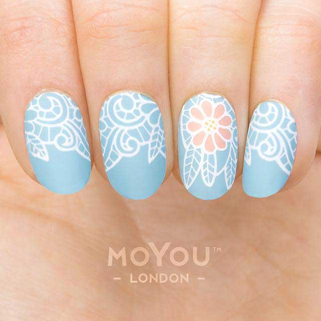 Plaque Stamping Lace 01 - MoYou London