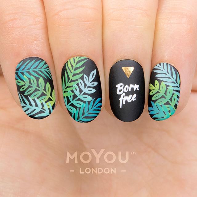 Plaque Stamping Tropical 36 - MoYou London