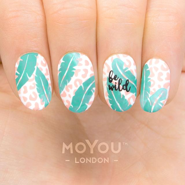 Plaque Stamping Tropical 36 - MoYou London