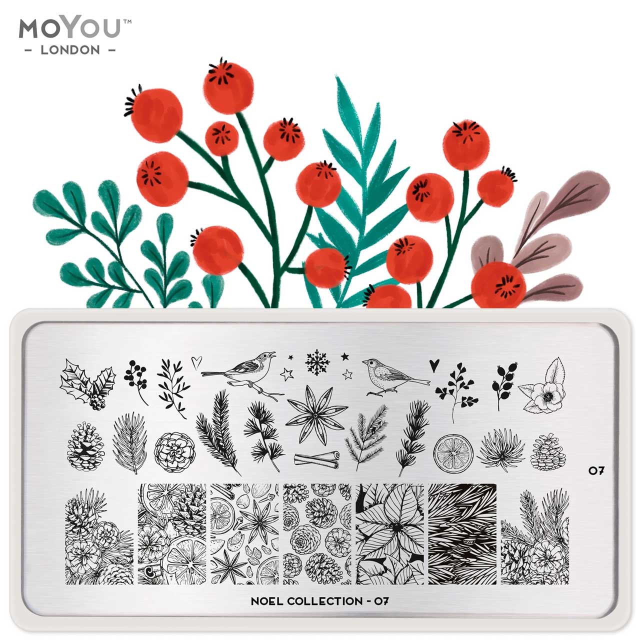 Plaque Stamping Noel 07 - MoYou London