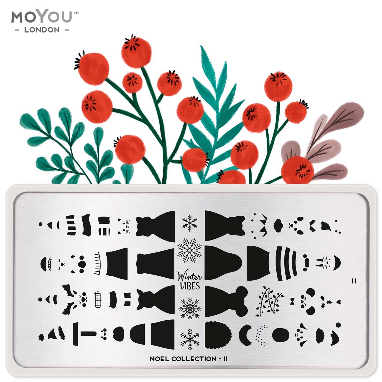 Plaque Stamping Noel 11 - MoYou London
