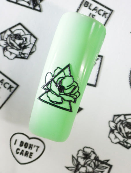 3D Water Decal B46