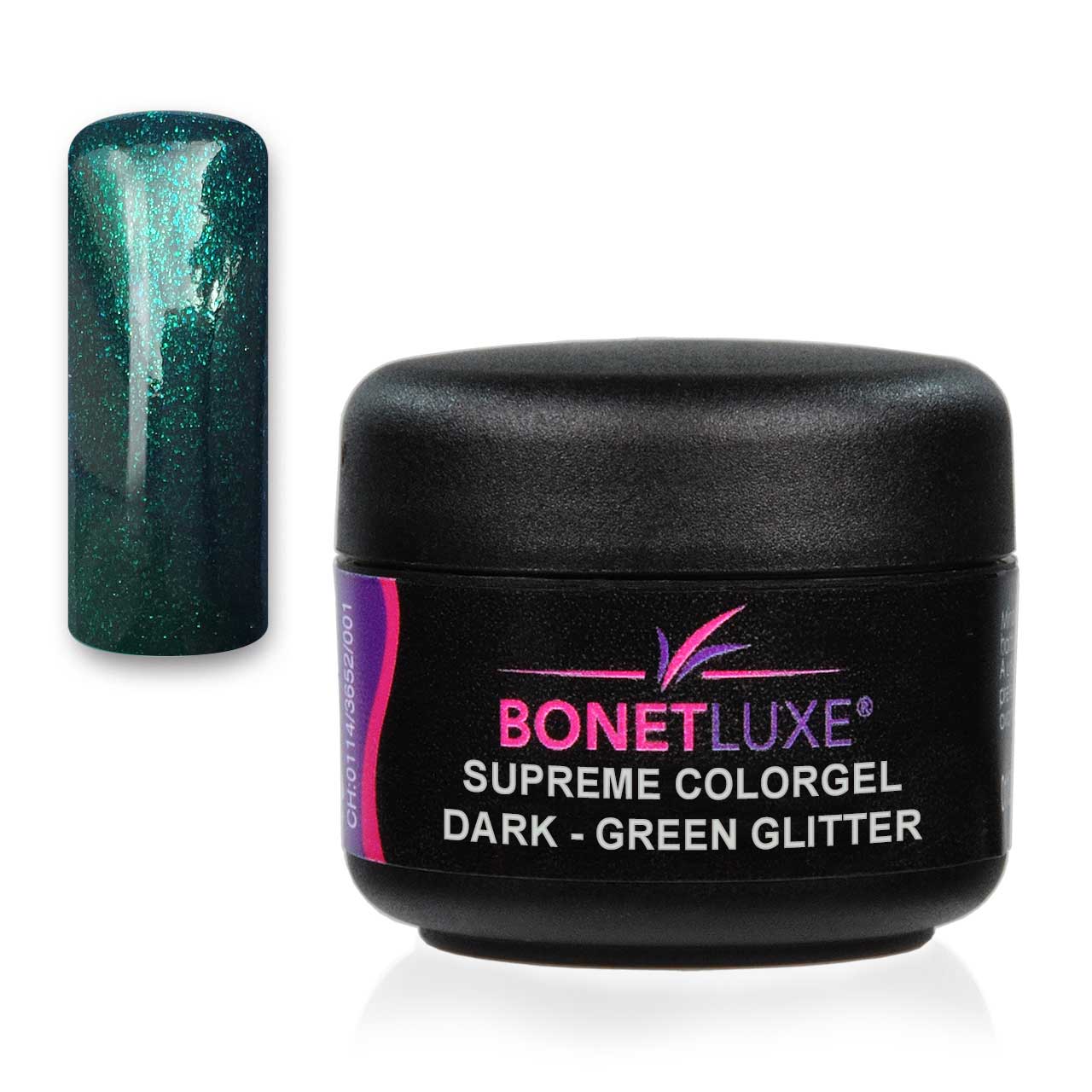 Bonetluxe Supreme Colorgel Dark-Green Glitter
