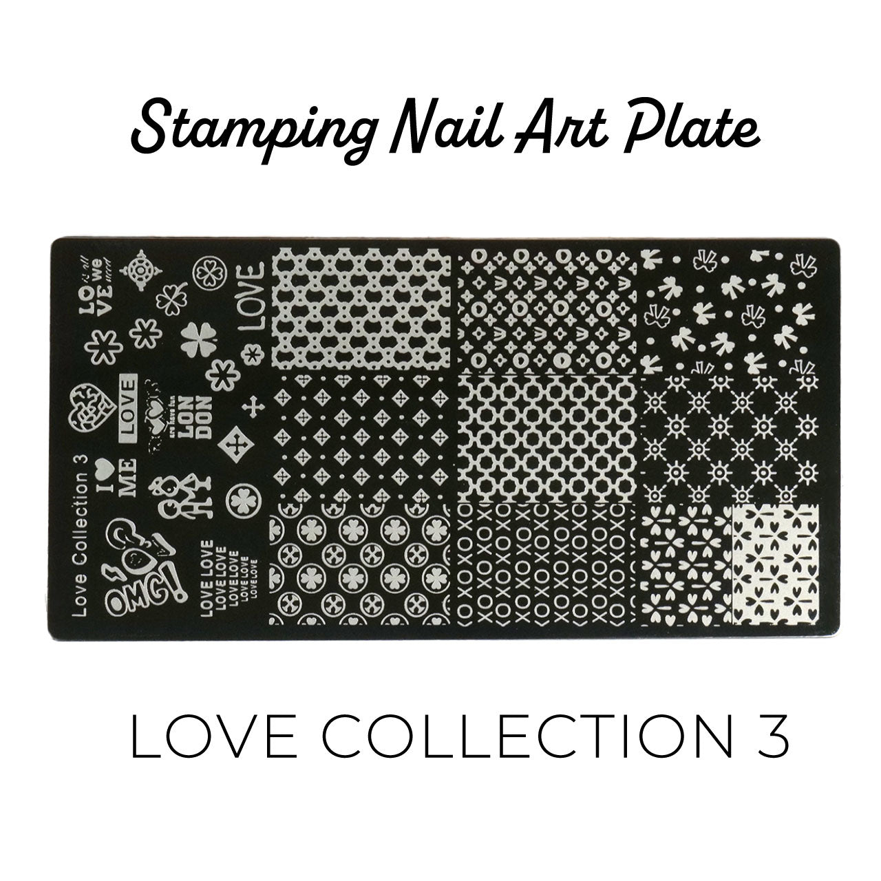 Stamping Plate Love Collection 3
