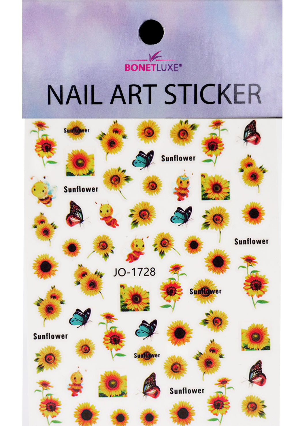 Nail Sticker Sunflower
