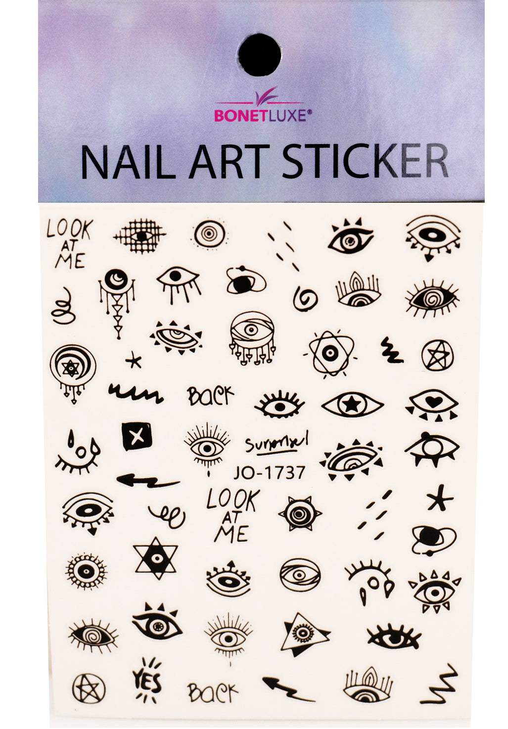 Nail Sticker Look At Me 1