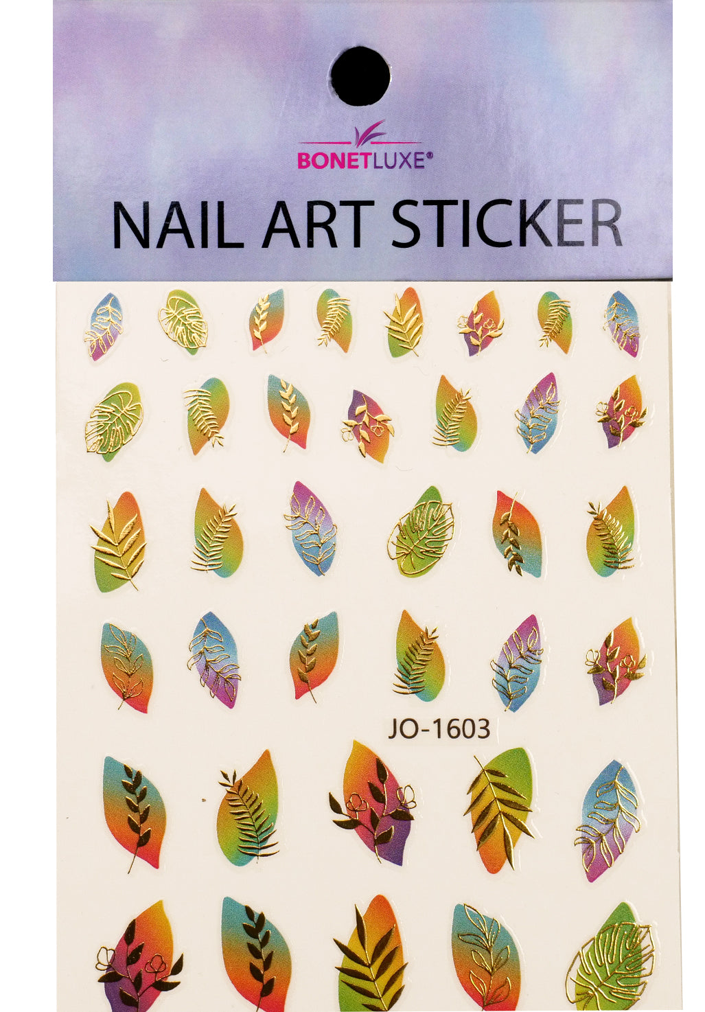 Nail Sticker Abstract Flowers 2