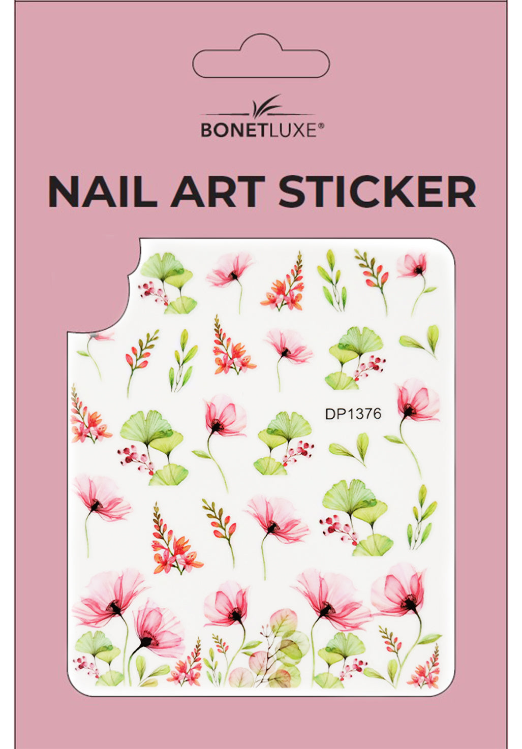Nail Sticker Poppy