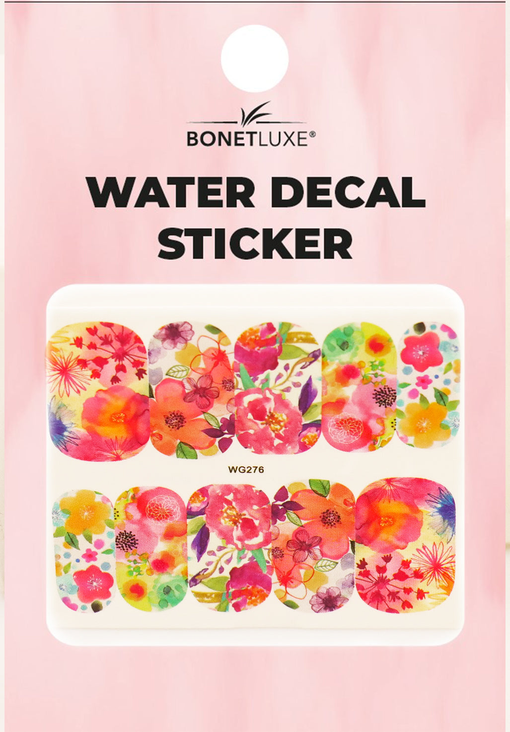 Water Decal Flowers 1