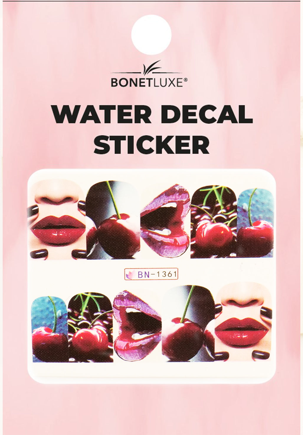 Water Decal Lips 2