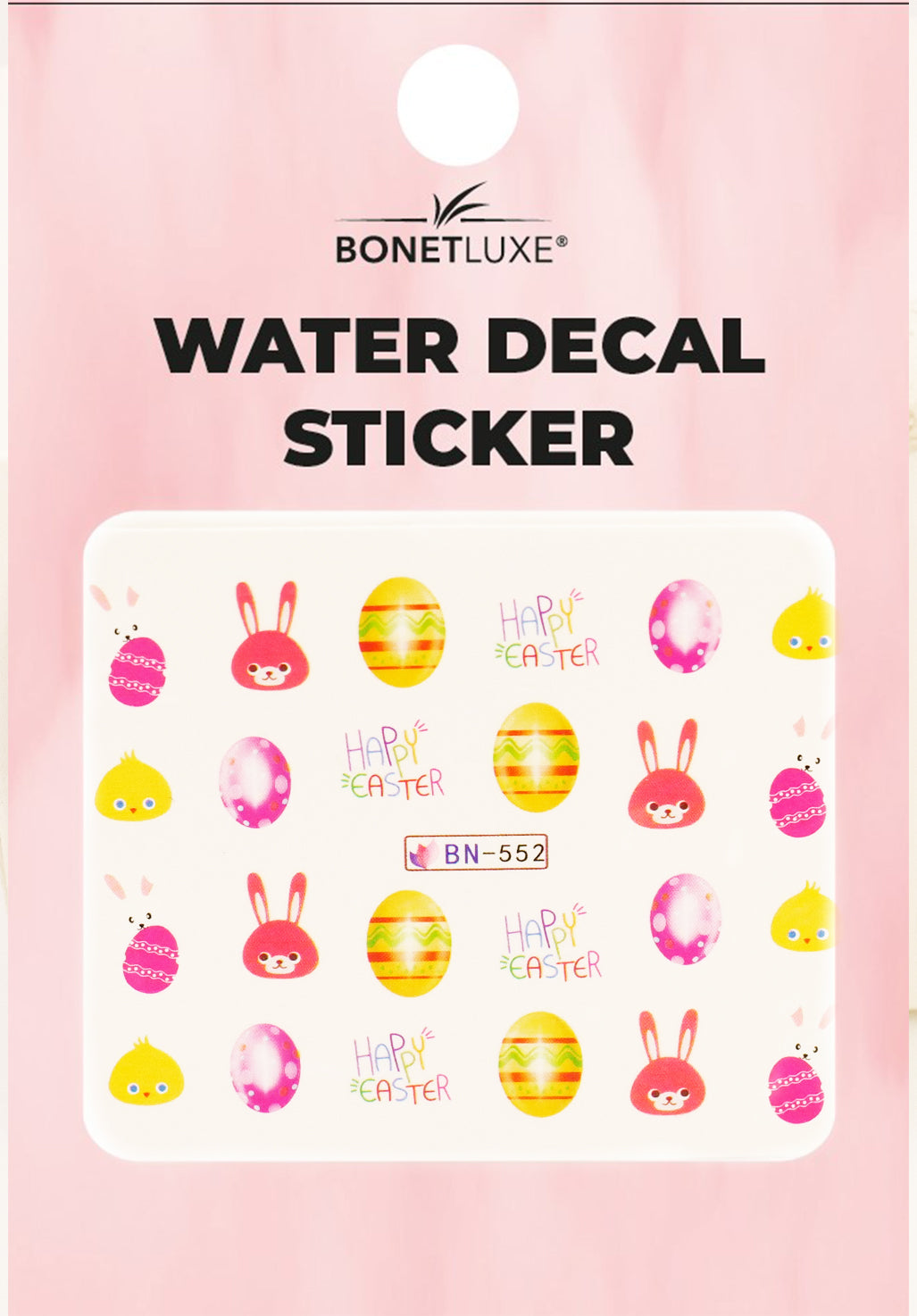 Water Decal  Happy Easter 1